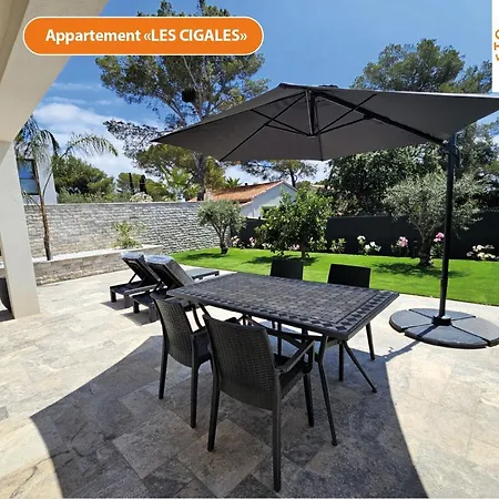 Apartamento Etoile Du Berger 3 Et 4 Jardin Individuel Et Piscine Chauffee En Saison - La Et Les Plages 450 M