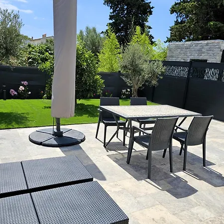 Etoile Du Berger 3 Et 4 Jardin Individuel Et Piscine Chauffee En Saison - La Et Les Plages 450 M Saint Aygulf