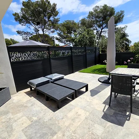 Etoile Du Berger 3 Et 4 Jardin Individuel Et Piscine Chauffee En Saison - La Et Les Plages 450 M *