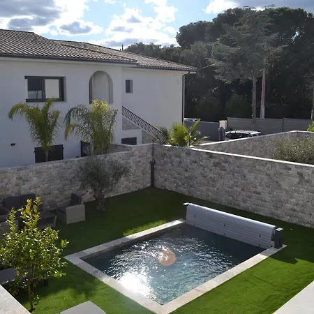 Etoile Du Berger 3 Et 4 Jardin Individuel Et Piscine Chauffee En Saison - La Et Les Plages 450 M Saint Aygulf