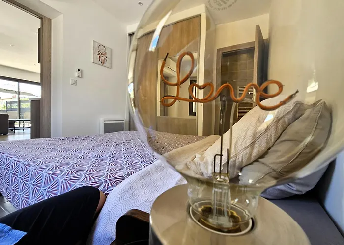 Etoile Du Berger 3 Et 4 Jardin Individuel Et Piscine Chauffee En Saison - La Et Les Plages 450 M