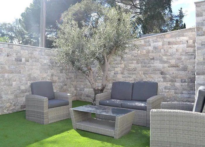 Etoile Du Berger 3 Et 4 Jardin Individuel Et Piscine Chauffee En Saison - La Et Les Plages 450 M *