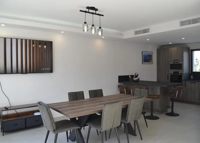 Etoile Du Berger 3 Et 4 Jardin Individuel Et Piscine Chauffee En Saison - La Et Les Plages 450 M